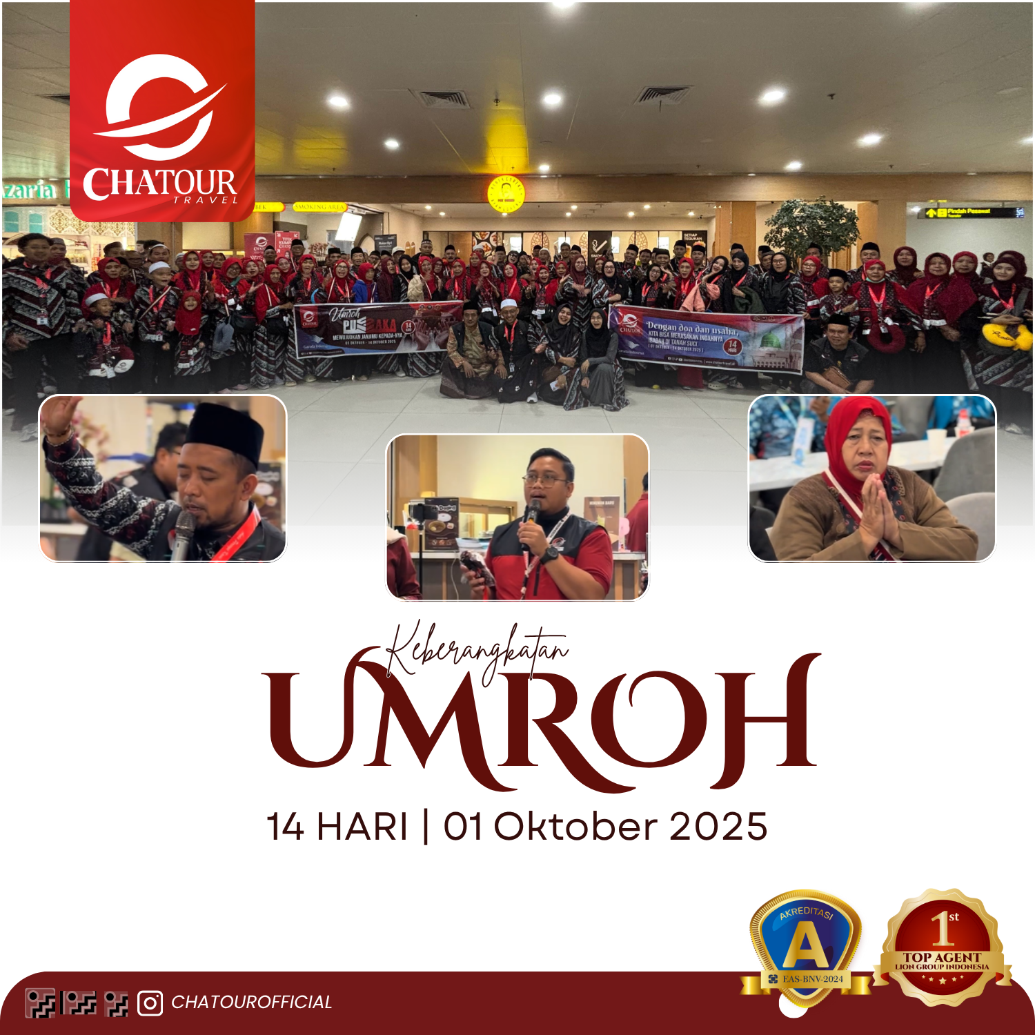 Keberangkatan 01 Oktober 2025 | Umroh 14 Hari