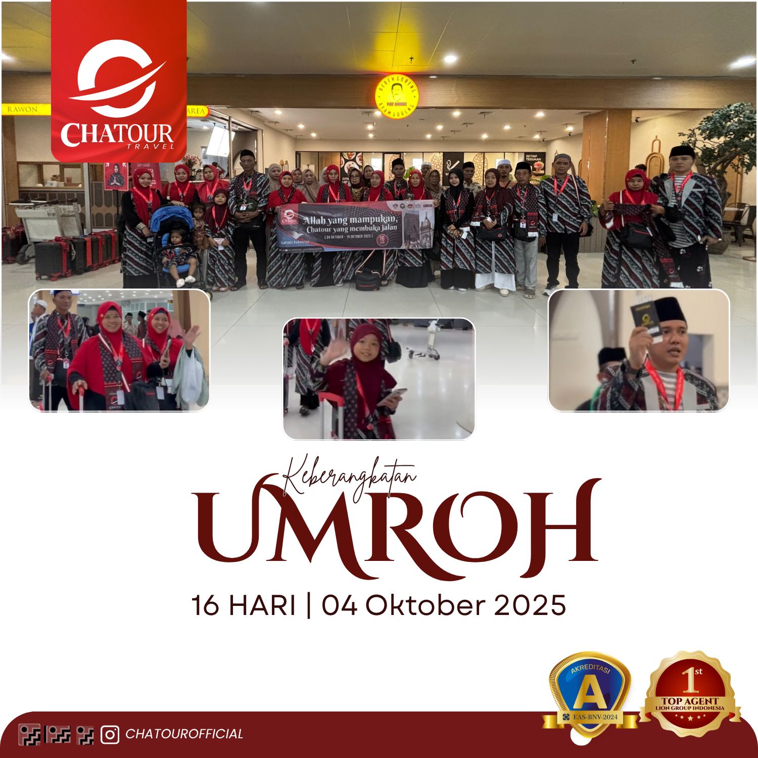 Keberangkatan 04 Oktober 2025 | Umroh 16 Hari