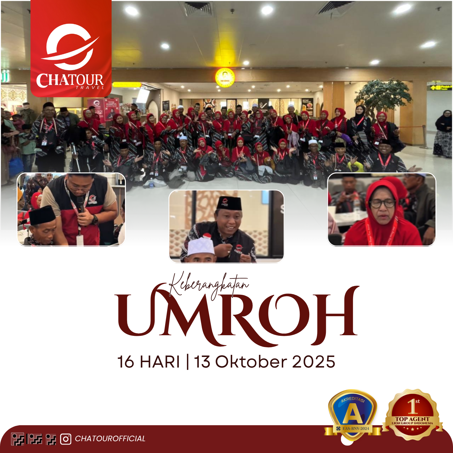 Keberangkatan 13 Oktober 2025 | Umroh 16 Hari