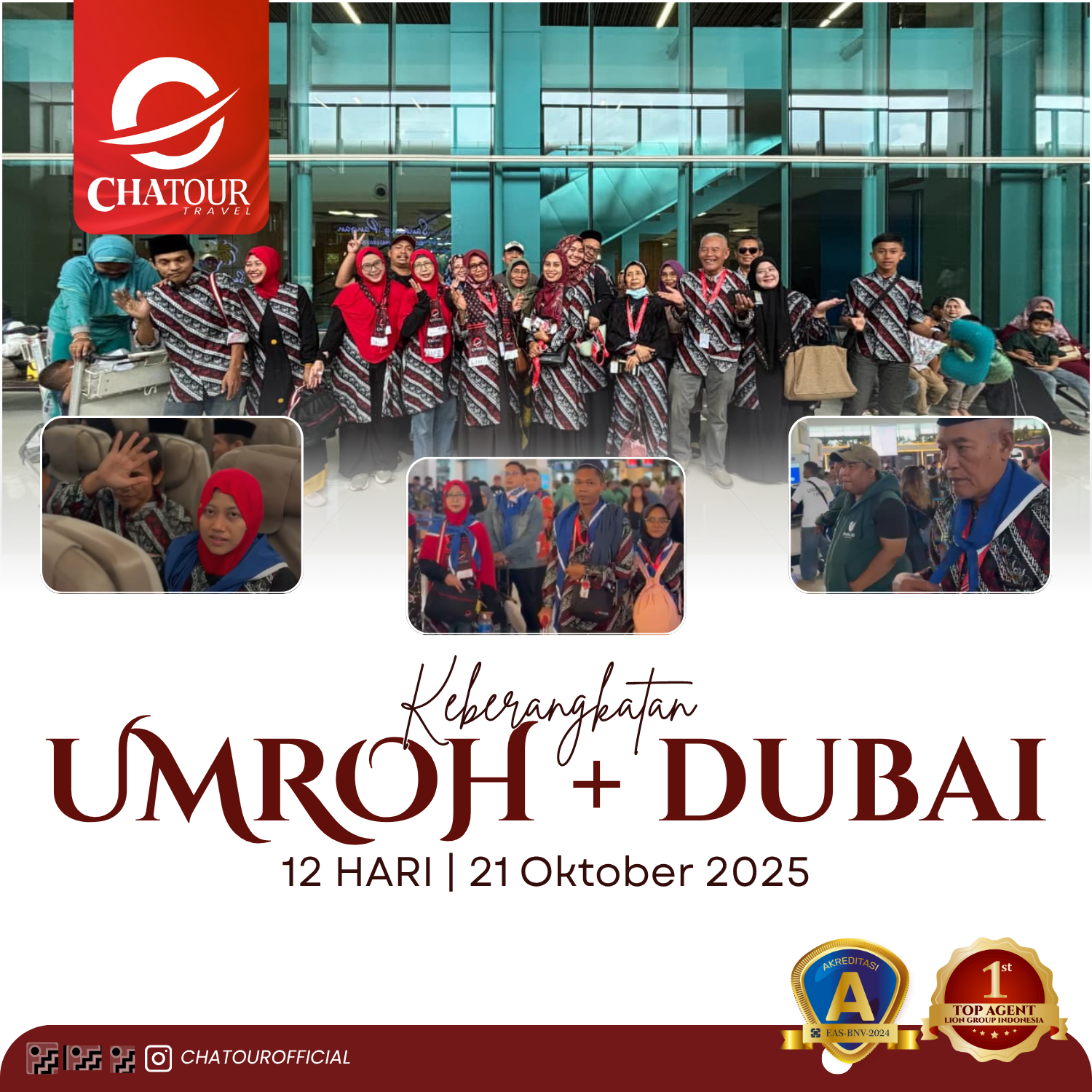 Keberangkatan 21 Oktober 2025 | Umroh Plus Dubai 12 Hari
