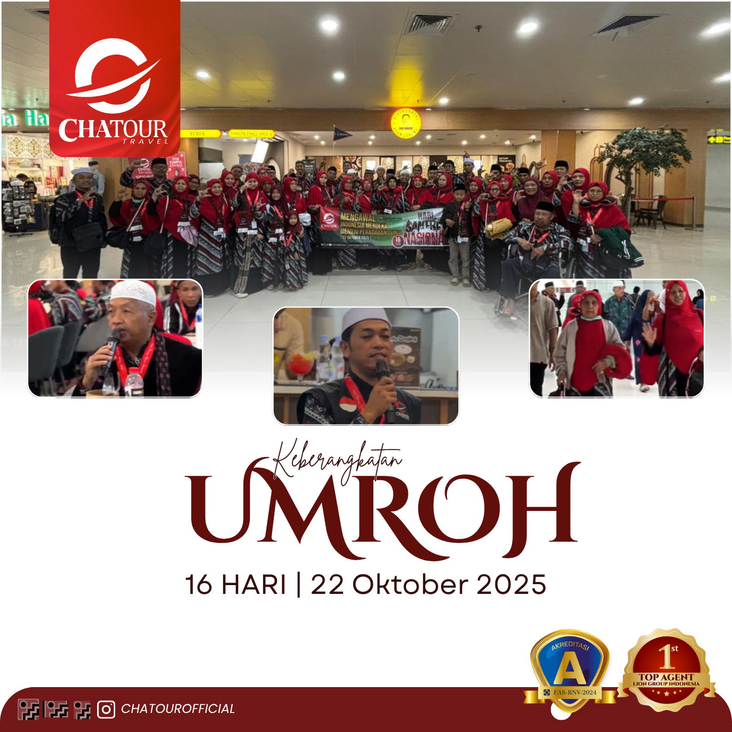 Keberangkatan 22 Oktober 2025 | Umroh 16 Hari