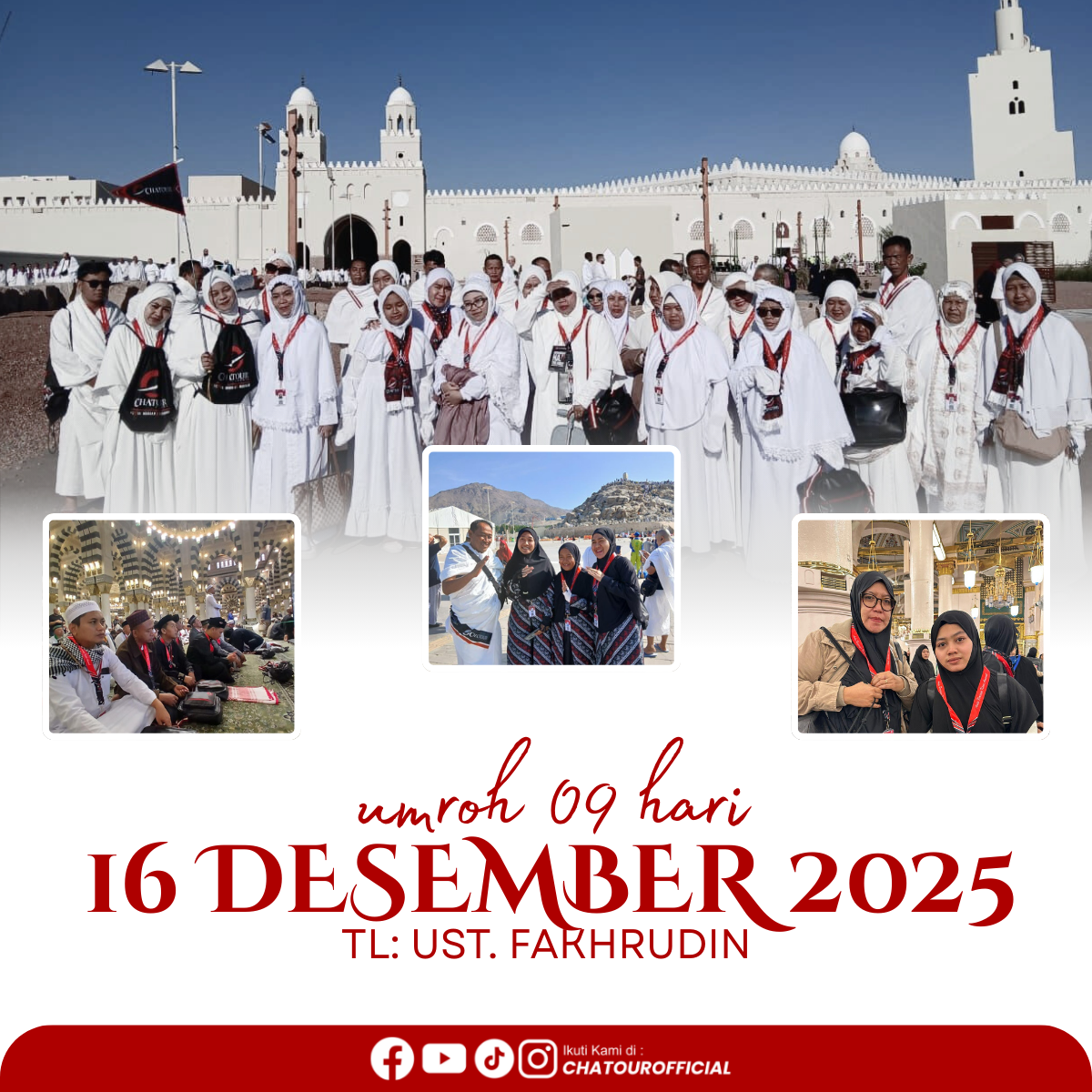 DOKUMENTASI GROUP UMROH 16 DESEMBER 2025 | PROGRAM 09 HARI