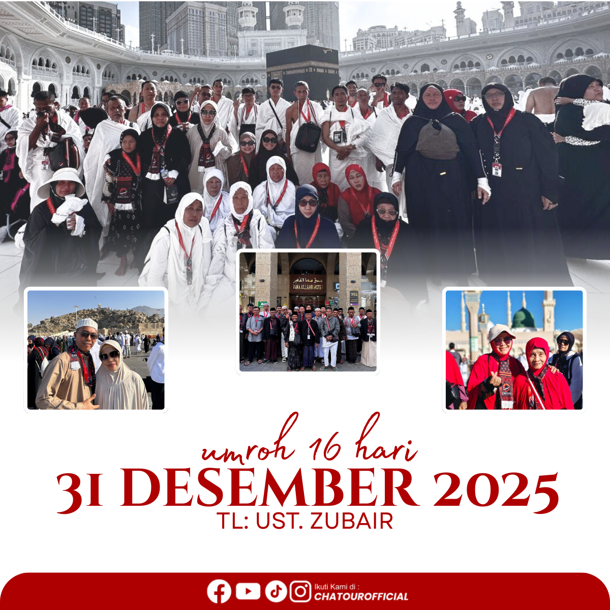 DOKUMENTASI GROUP UMROH 31 DESEMBER 2025 | PROGRAM 16 HARI