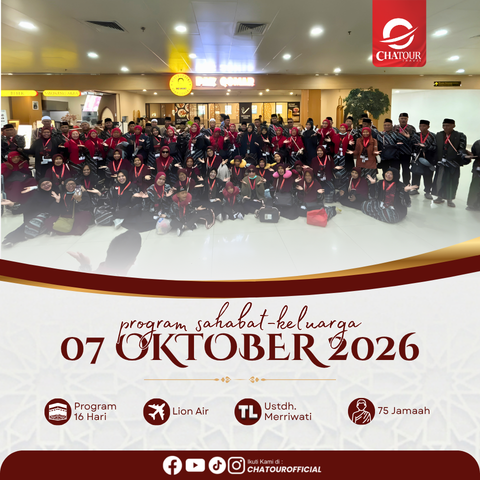 07 OKTOBER 2026 | 16 HARI BY LION AIR
