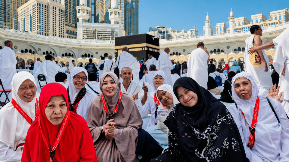 Dok. Jamaah Usai melaksanakan Ibadah Umroh di Masjidil Haram.png