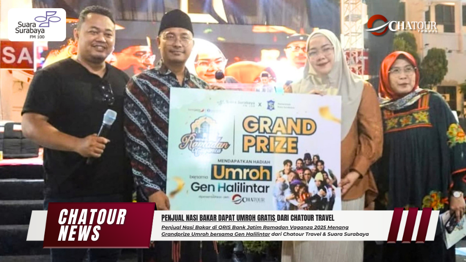 Penjual Nasi Bakar DAPAT Umroh GRATIS DARI CHATOUR TRAVEL