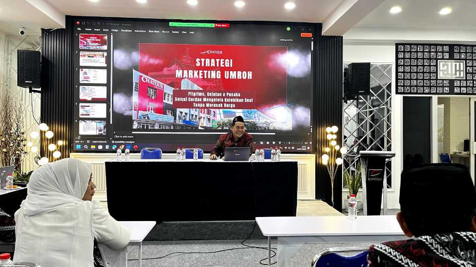 Chatour Travel Gelar Rapat bersama 350 Agen Resminya Bahas Promo Kejutan Umroh 1447 H, Jamaah Diminta Siap-Siap!