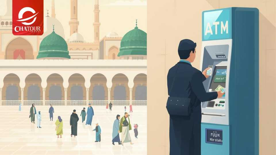 Butuh Cash Saat Umrah? Ini Lokasi ATM Terdekat di Masjidil Haram dan Nabawi