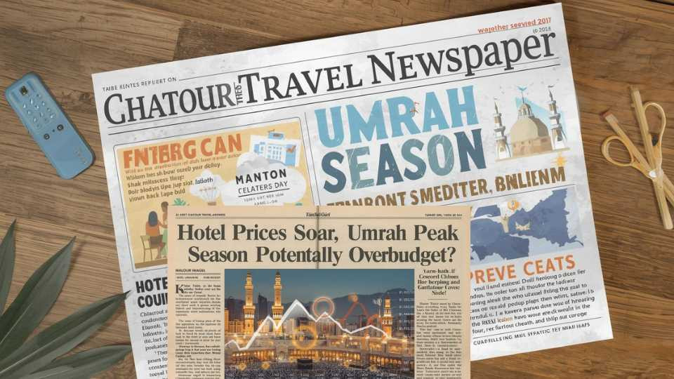 Gawat! Harga Hotel Melambung, Umroh Peak Season Berpotensi Over Budget? Chatour Travel Menjawab