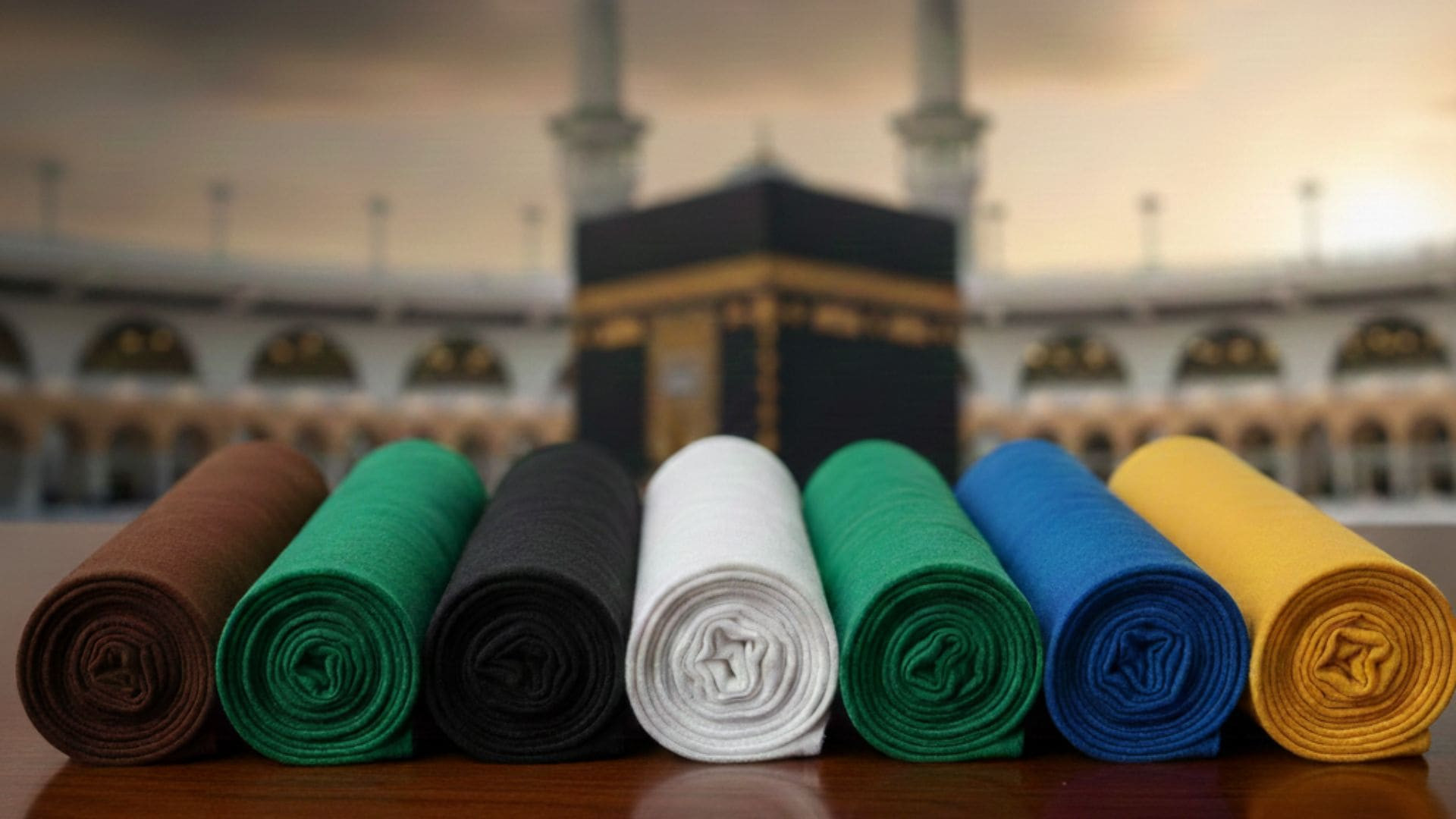 Fakta Tersembunyi di Balik Warna Kain Penutup Jenazah Di Masjidil Haram: Mengapa Ada yang Cokelat, Hitam, dan Kuning?
