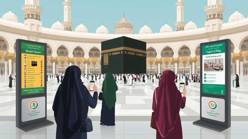 Arab Saudi Luncurkan Layanan Digital untuk Jamaah Perempuan di Masjidil Haram dalam 10 Bahasa Internasional