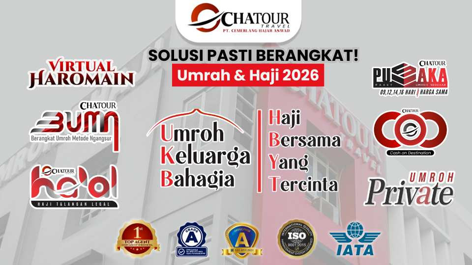 Perjalanan 18 Tahun Chatour Travel: Berangkatkan Ribuan Jamaah Hingga Jadi Solusi Umroh Musim 1448 H