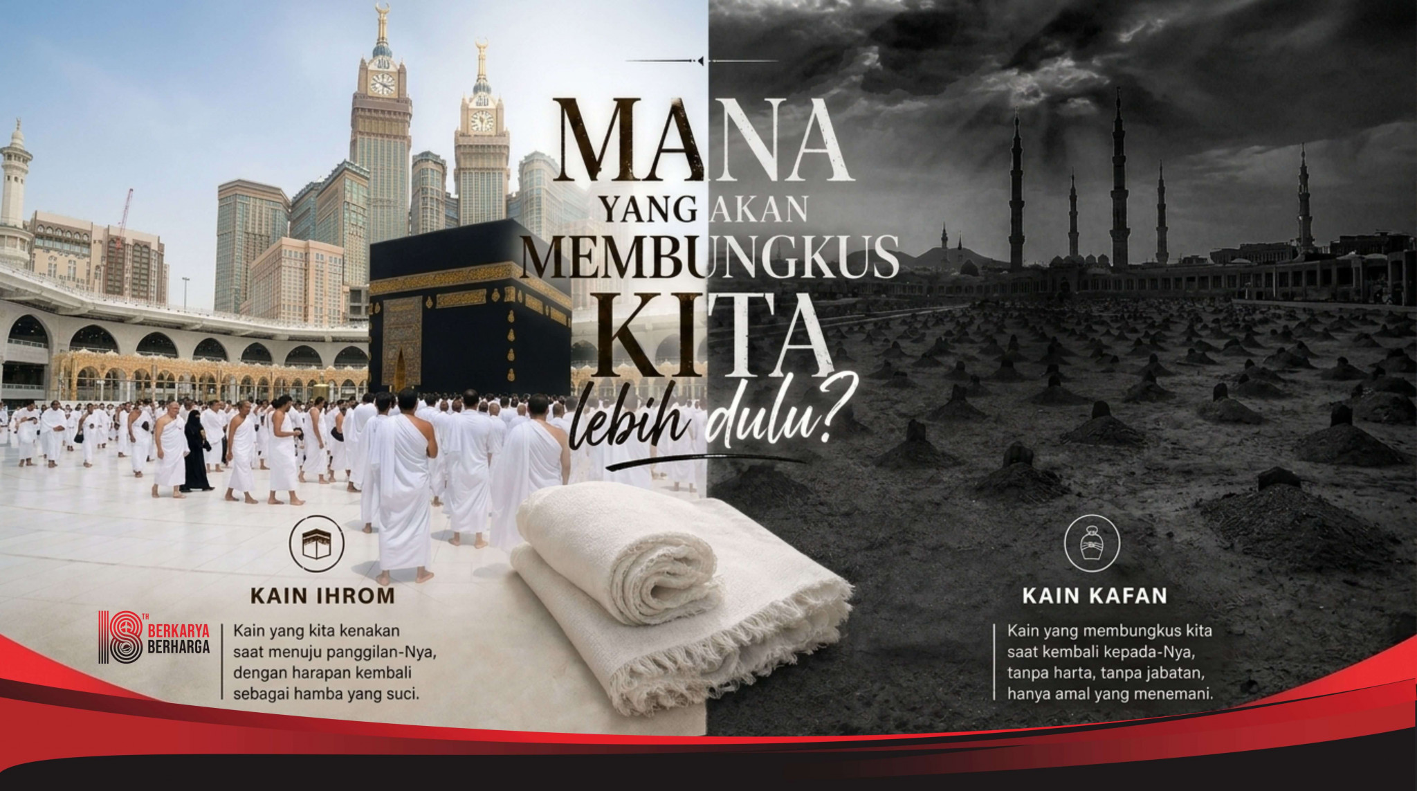 Antara Ihram dan Kafan: Mana yang Akan Membungkus Kita Lebih Dulu?