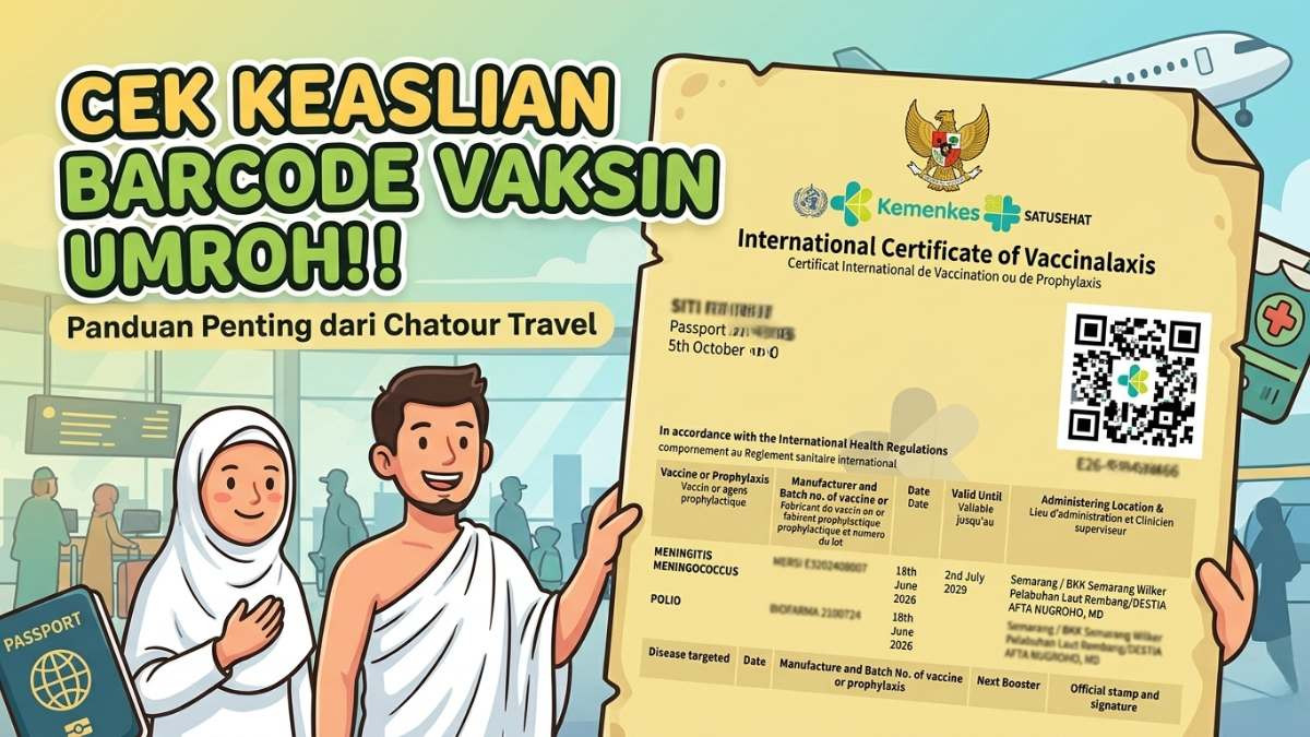 Jemaah Umrah Gagal Terbang Akibat Vaksin Palsu, Begini Cara Cek Barcode Resmi Vaksin Meningitis!