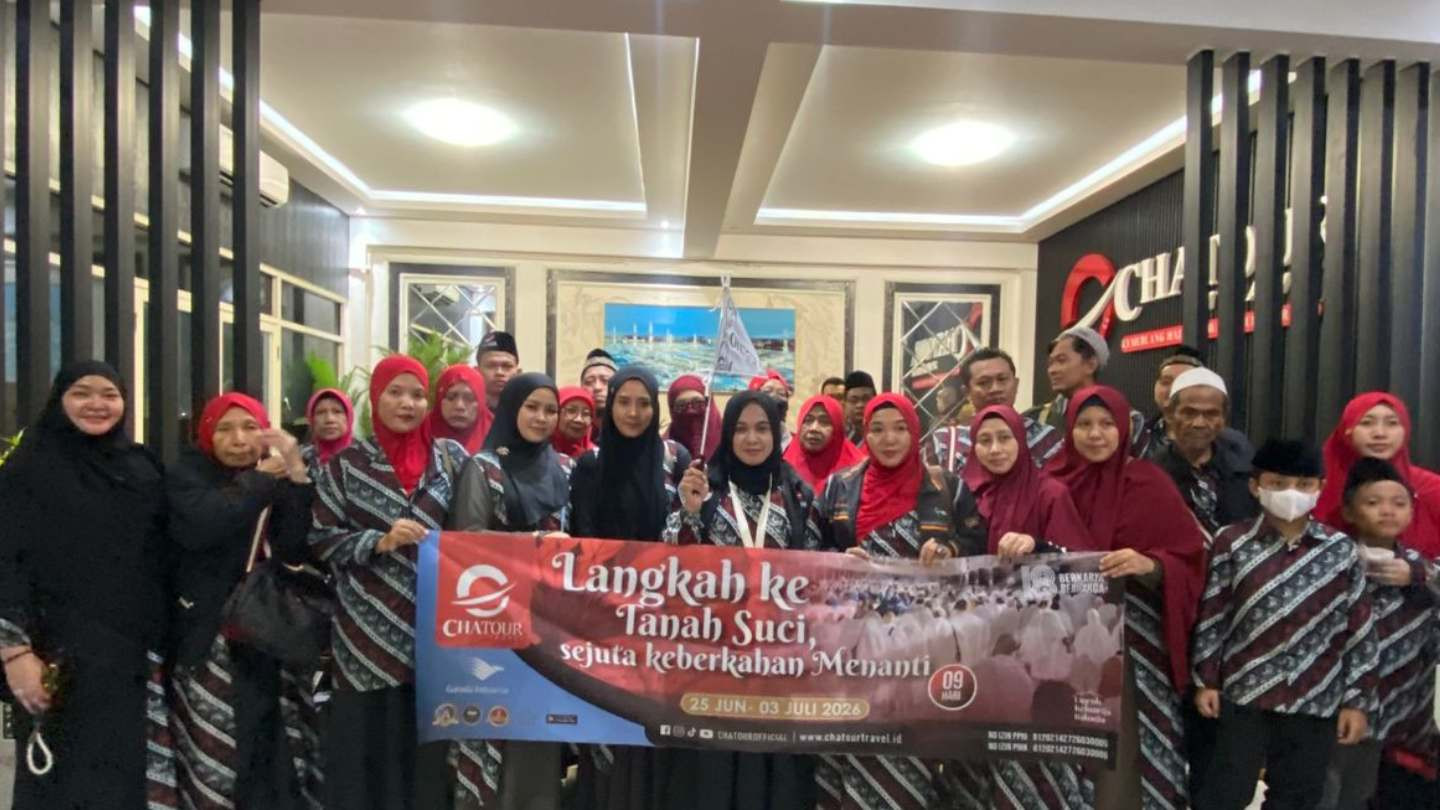 Lebih Nyaman Tanpa Transit, Jemaah Umrah Program 9 Hari Chatour Travel Terbang Langsung Solo-Madinah
