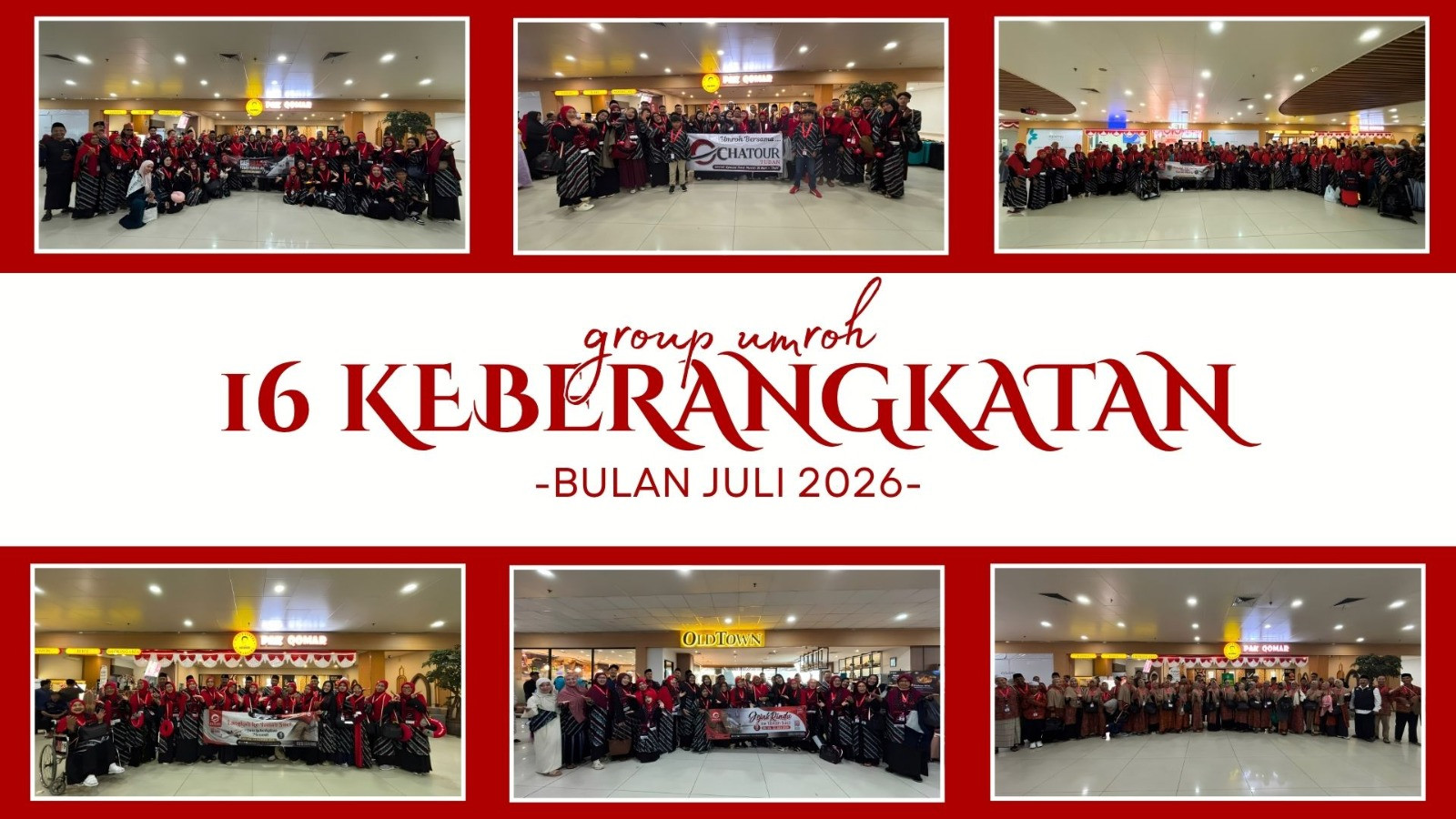 Tembus 16 Kali Keberangkatan, Chatour Travel Lepas Jemaah Umroh Terakhir di Bulan Juli 2026